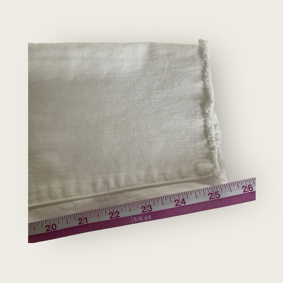 William Rast Denim White Perfect Ankle Skinny Jeans Sz 32 - Picture 7 of 9